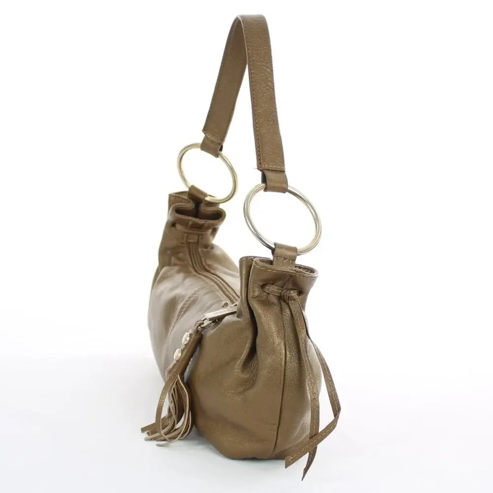 Hobo International Bronze Leather Bag - Picture 3 of 7
